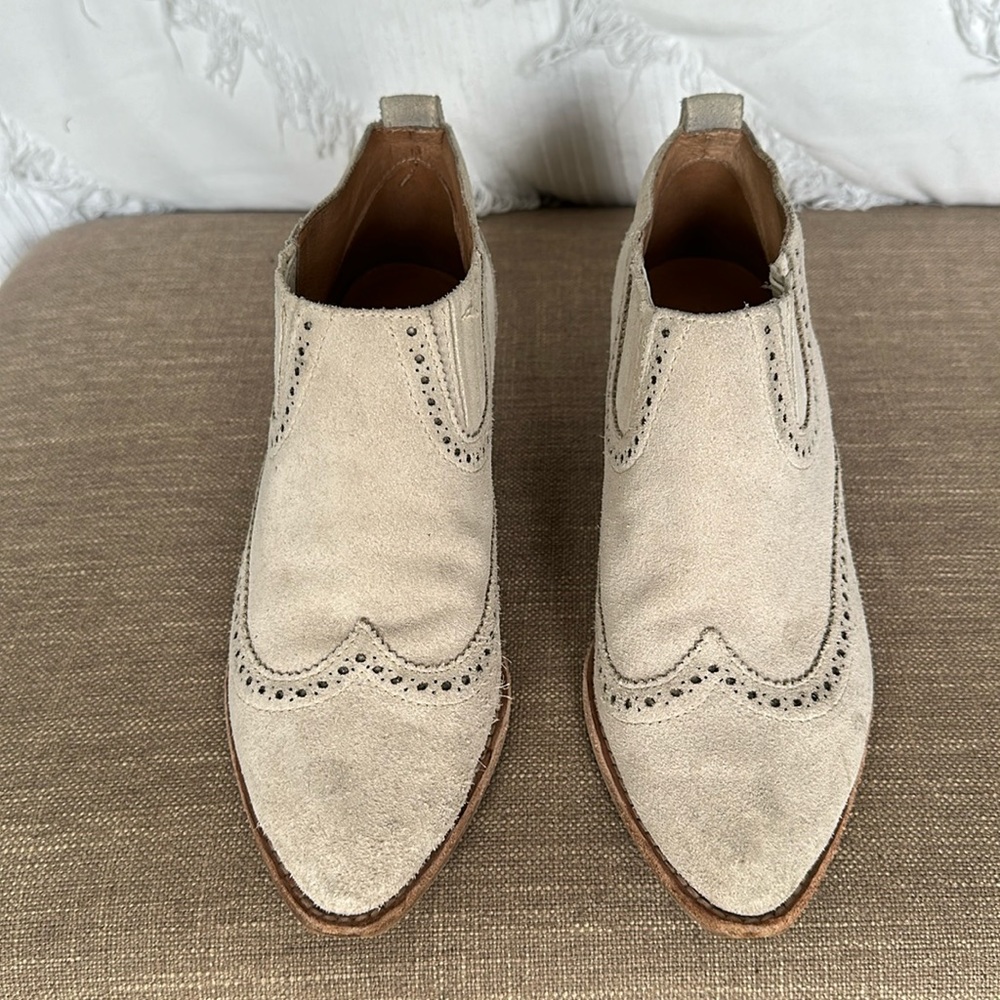 Madewell booties - Size 6 - Suede/Leather